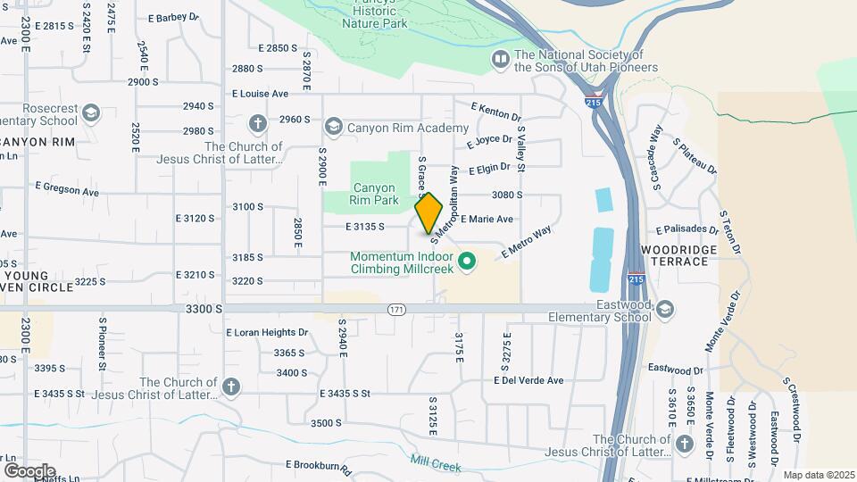 3156 S Metropolitan Way Map and Location Details