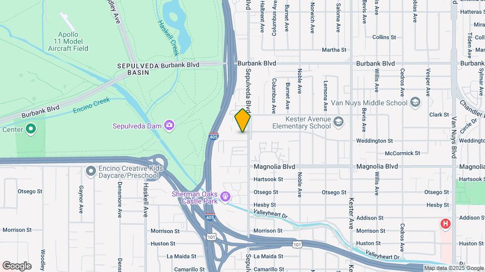 5307 Sepulveda Blvd. Map and Location Details