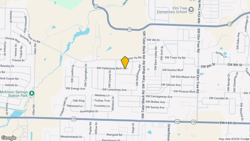 4307 SW Fieldstone Blvd Map and Location Details