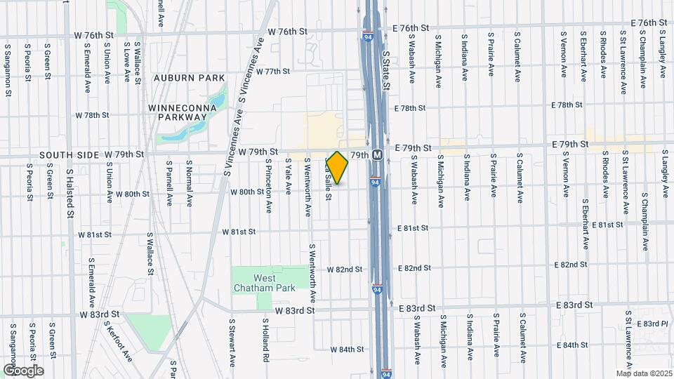 122 W 80th St, Unit 1 Map and Location Details