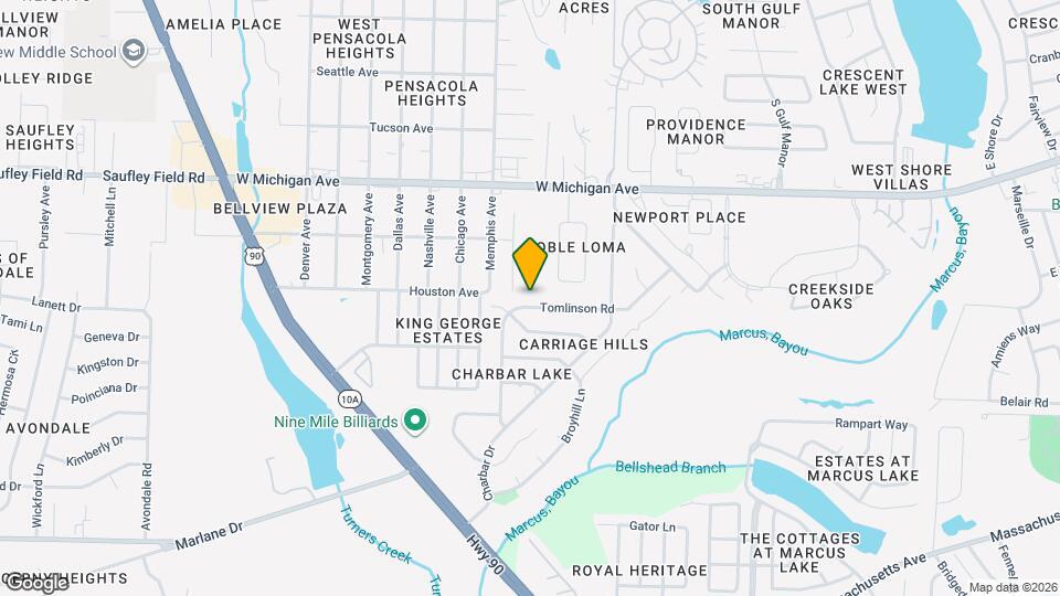 2048 Tomlinson Rd Mapa y Detalles de la Ubicación