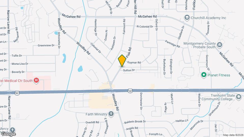 3001 Sutton Dr Map and Location Details