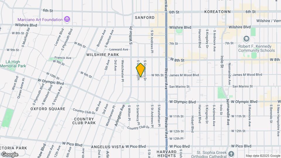 Gramercy Plaza Apartment Map and Location Details
