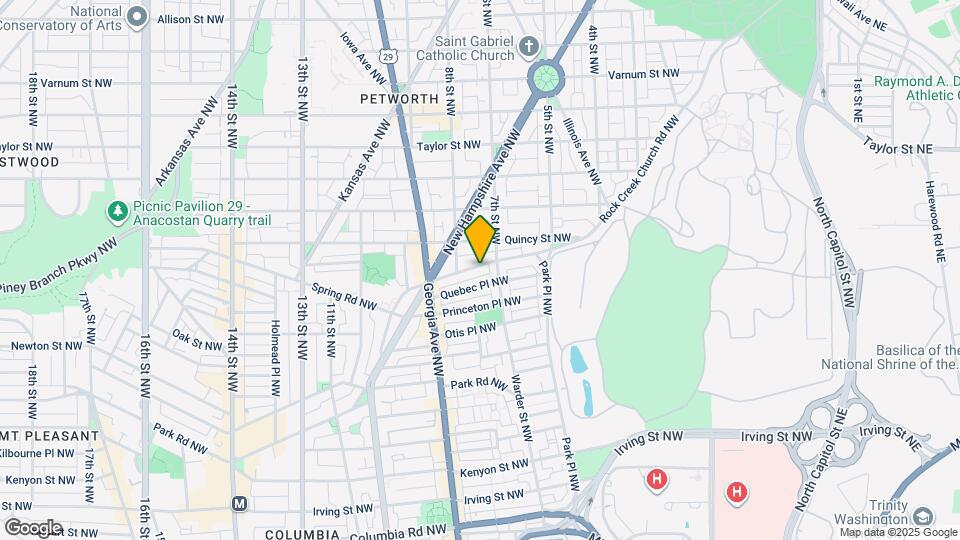 716 Rock Creek Church Rd NW Map and Location Details