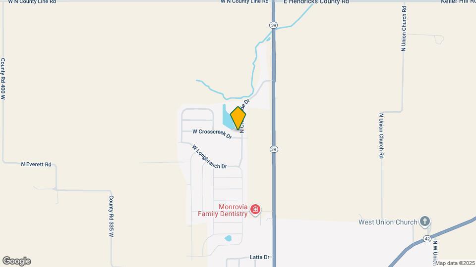 11376 N Creekside Dr Map and Location Details