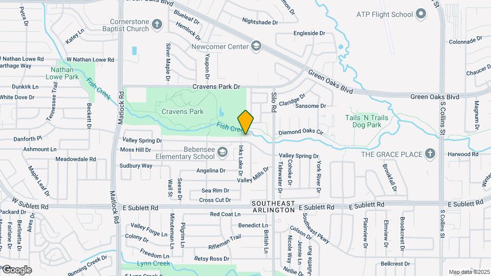 603 Valley Spring Dr Map and Location Details