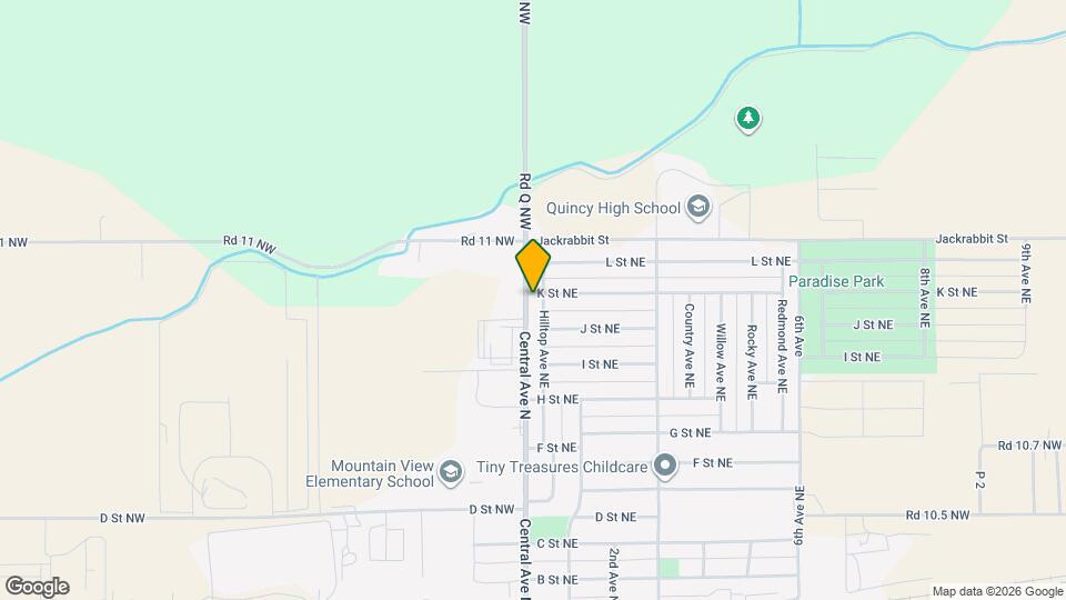 1019 Hilltop Ave NE Map and Location Details