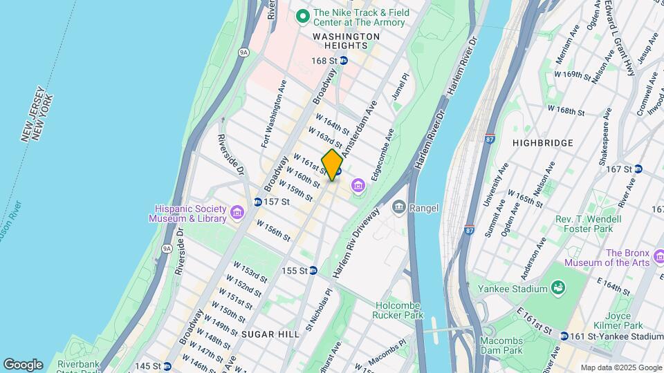 Washington Heights Apartments Map and Location Details