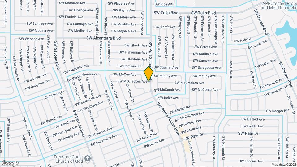 902 SW McCracken Ave Mapa y Detalles de la Ubicación
