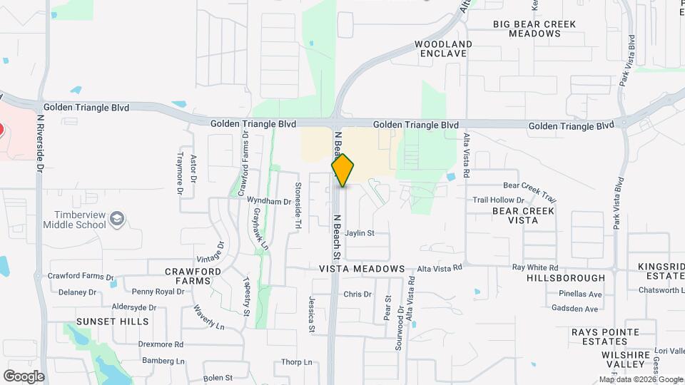 10521 Jaybird Dr Map and Location Details