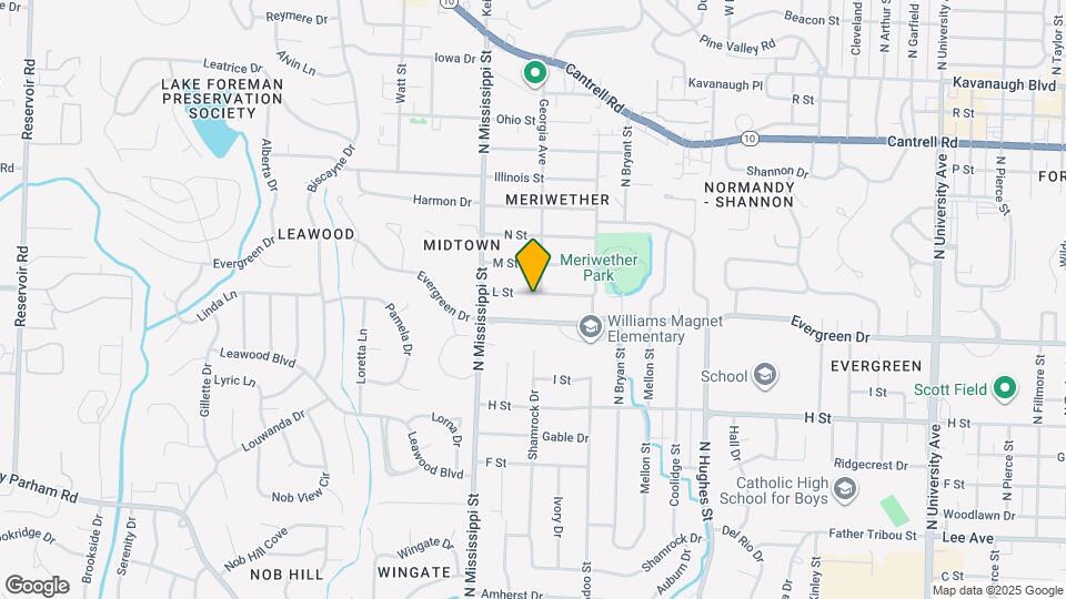 7403 L St Map and Location Details