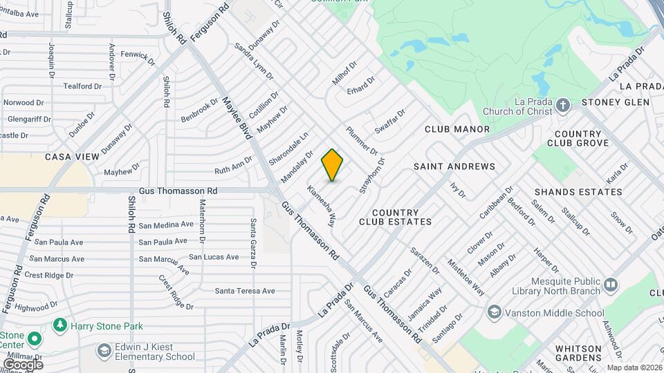 3730 Tam O Shanter Dr Map and Location Details