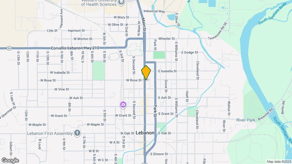 413 S Main St Map and Location Details