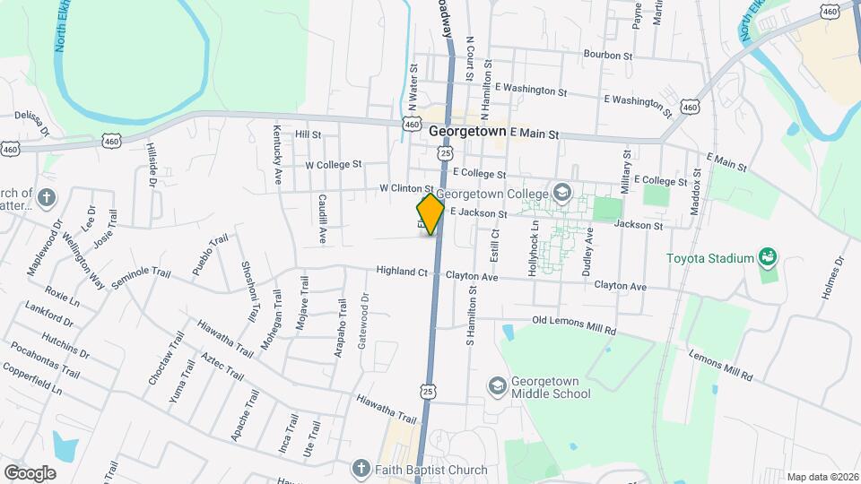 503 S Broadway St, Unit Front Mapa y Detalles de la Ubicación