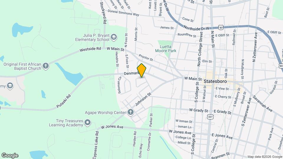 104 President Cir Map and Location Details