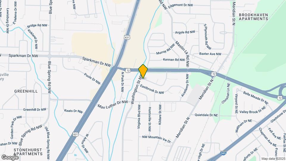 640 Dawson Terrace NW Map and Location Details