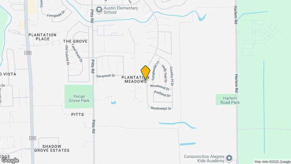 923 Mayweather Ln Map and Location Details