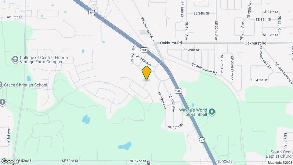 4140 SE 13th Terrace Map and Location Details