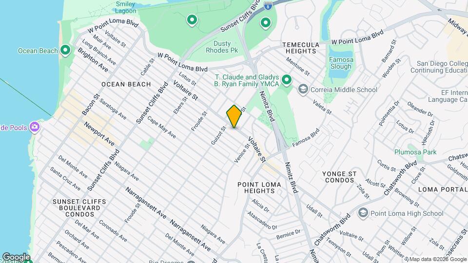 4415 Voltaire St Map and Location Details