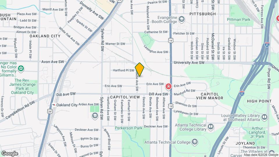 1272 Allene Ave SW Map and Location Details