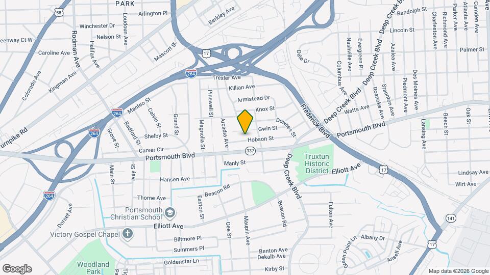 67 Hobson St Map and Location Details