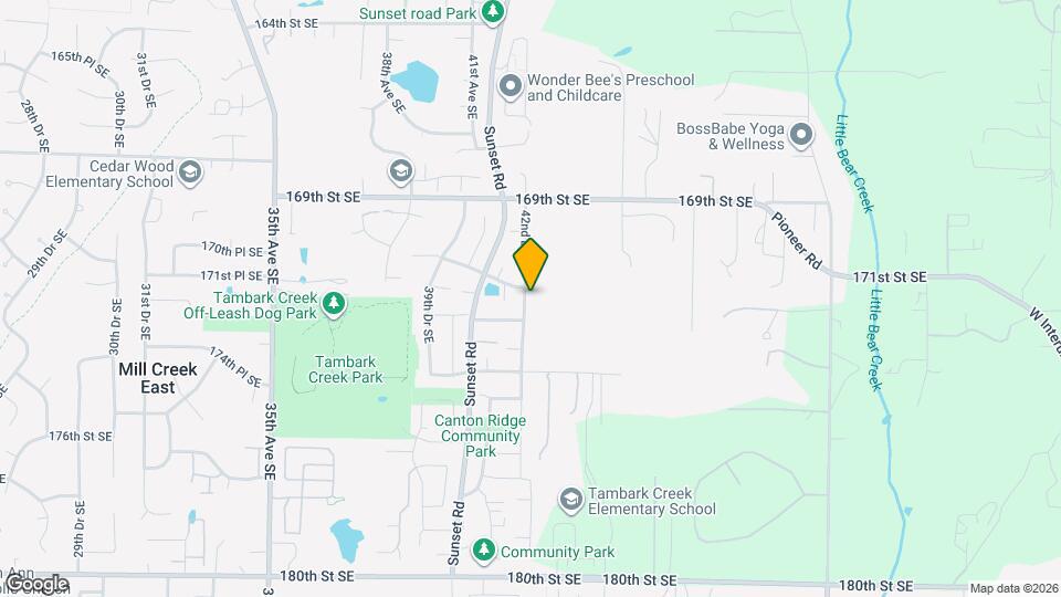 17129 42nd Dr SE Map and Location Details