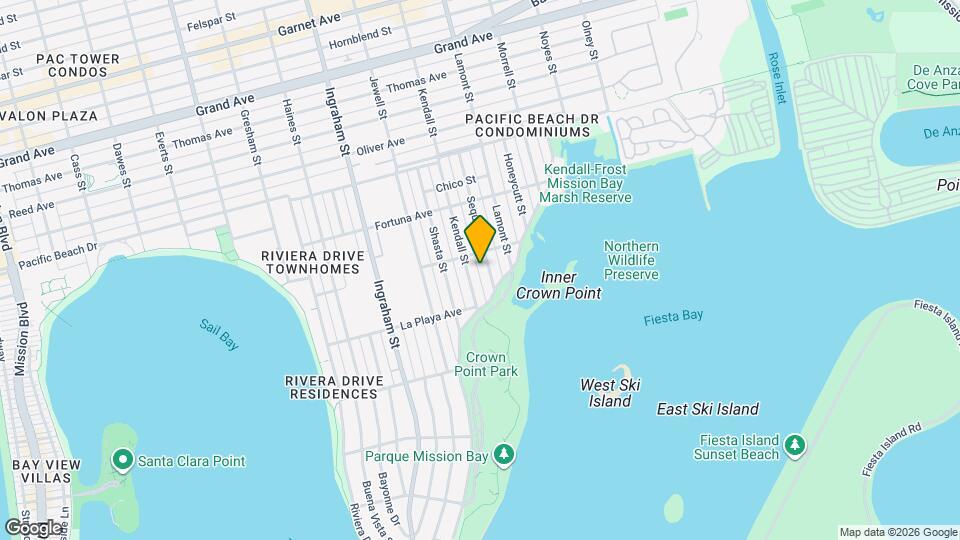 3866 Sequoia St Mapa y Detalles de la Ubicación