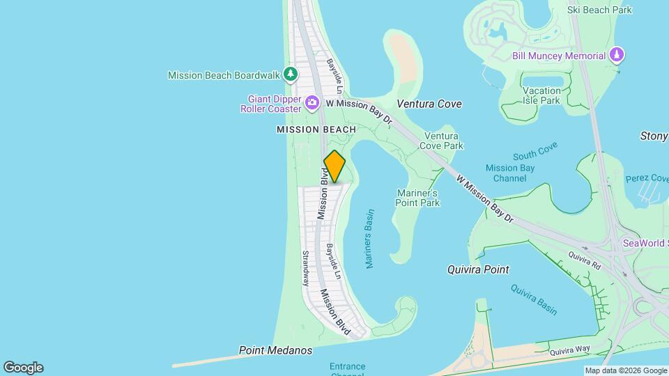 823 San Fernando Pl, Unit B Mapa y Detalles de la Ubicación