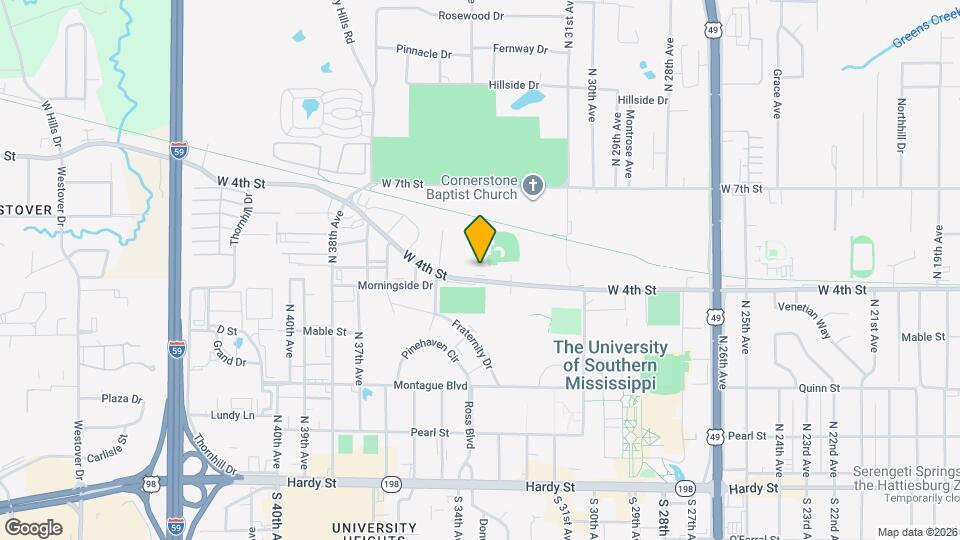 Lexington Apartments Mapa y Detalles de la Ubicación