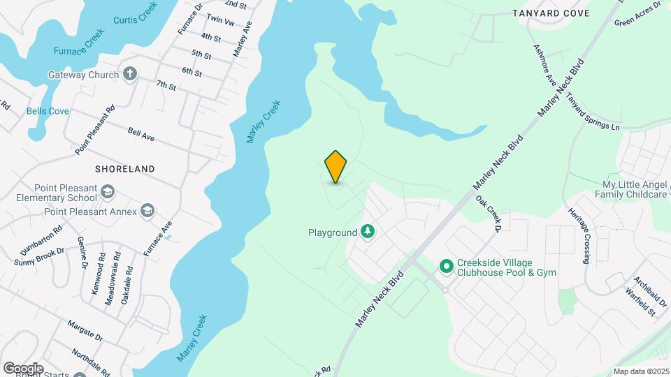 7312 Red Pond Ct Map and Location Details