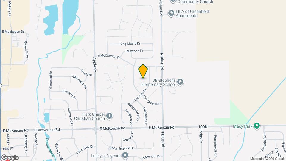 1399 Palm Ct Mapa y Detalles de la Ubicación