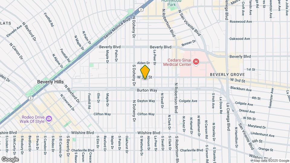 9000 W 3rd St Map and Location Details