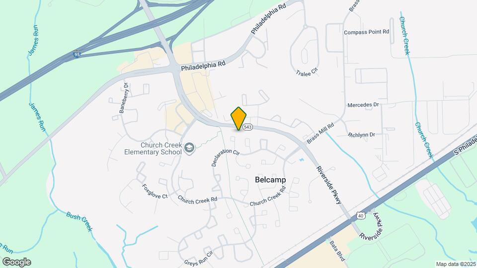 1331 Stockett Square Mapa y Detalles de la Ubicación