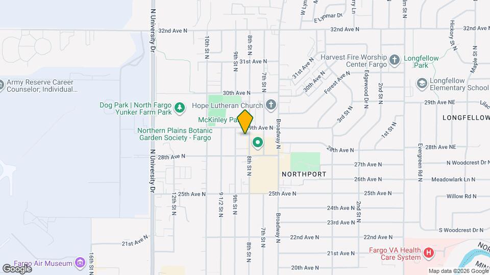 2818 8th St N Map and Location Details