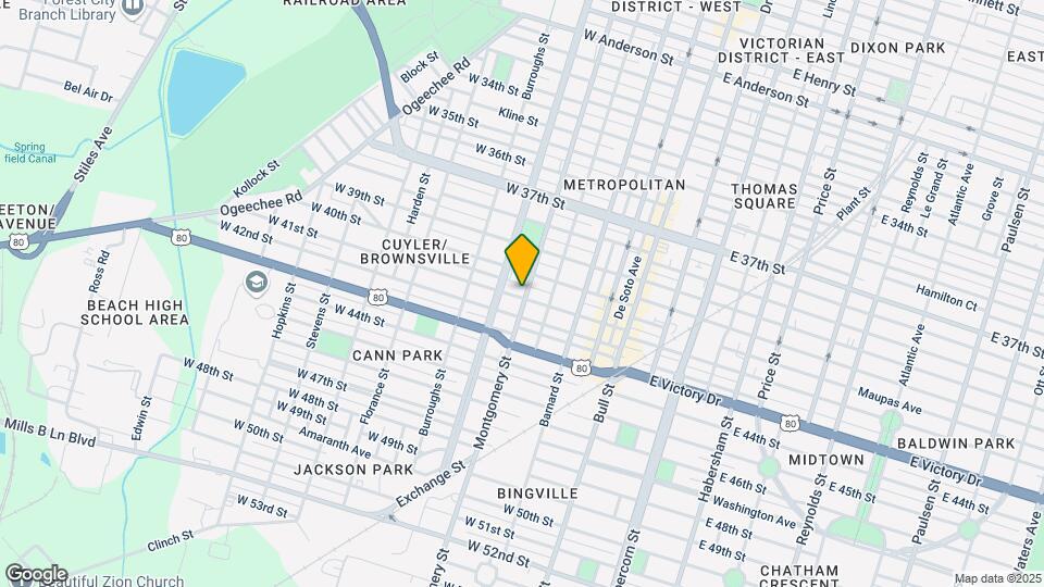 402 W 41st St-Unit -402 W 41st St Apt A Map and Location Details