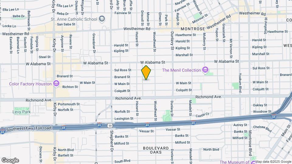 1828 W Main St Map and Location Details