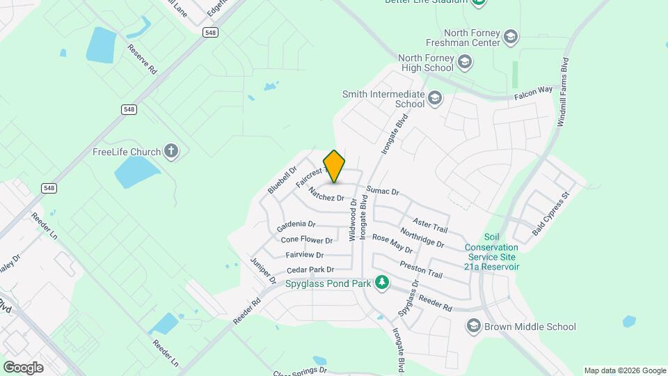 2214 Sumac Dr Map and Location Details