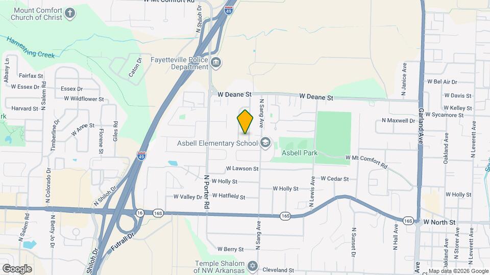 1583 Evening Shade Dr Map and Location Details