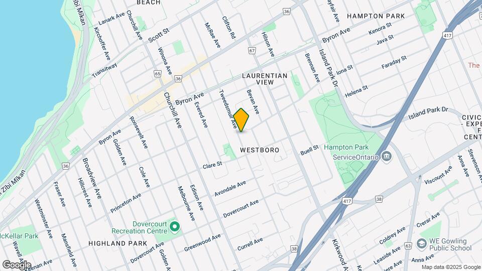 523 Tweedsmuir Av Map and Location Details