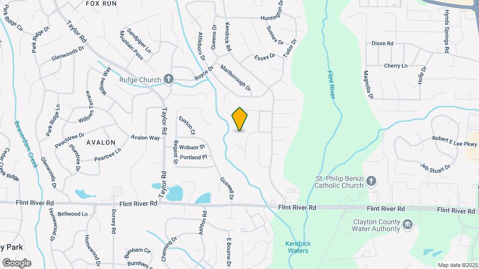 8478 Moultrie Dr Map and Location Details