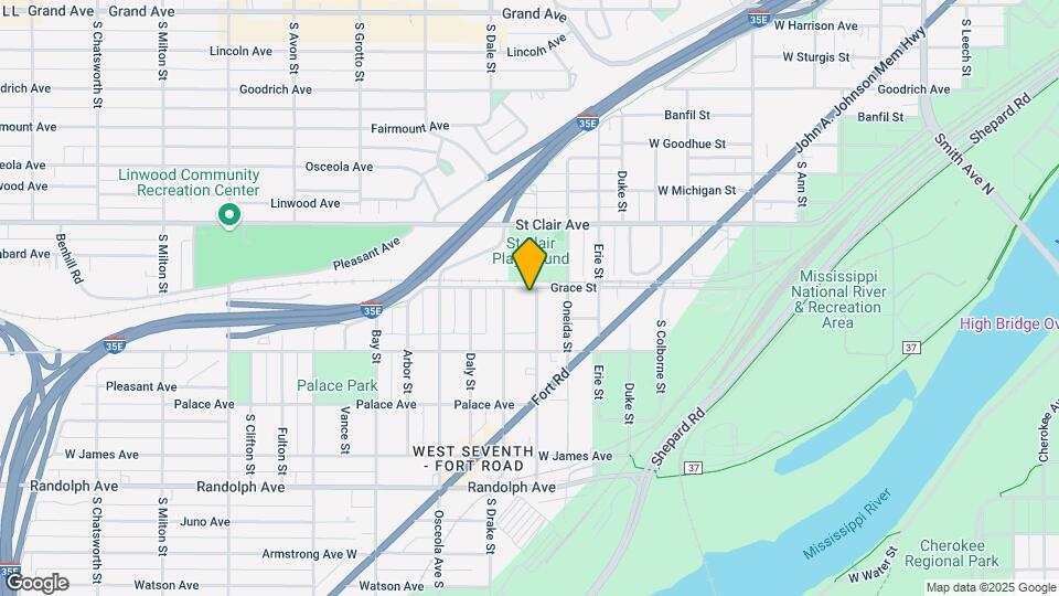 303 Webster St Map and Location Details