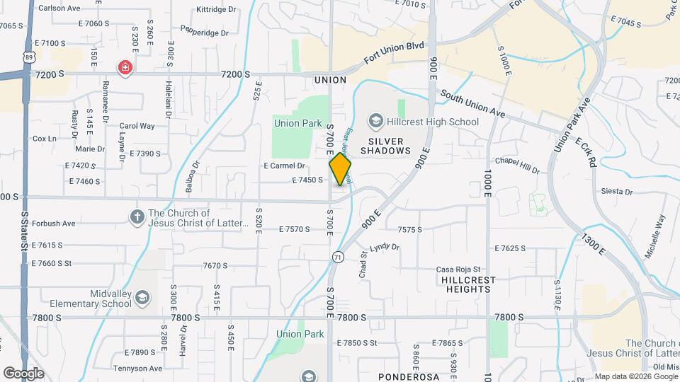 719 E Ryder Pk Ln Map and Location Details