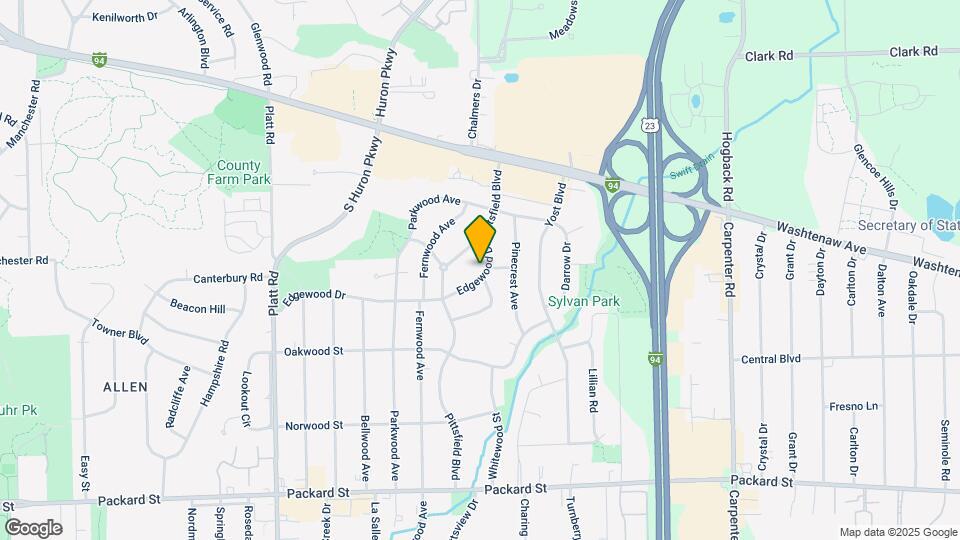 3503 Edgewood Dr Map and Location Details