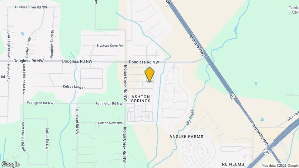 6407 Cotton Crk Rd NW Mapa y Detalles de la Ubicación