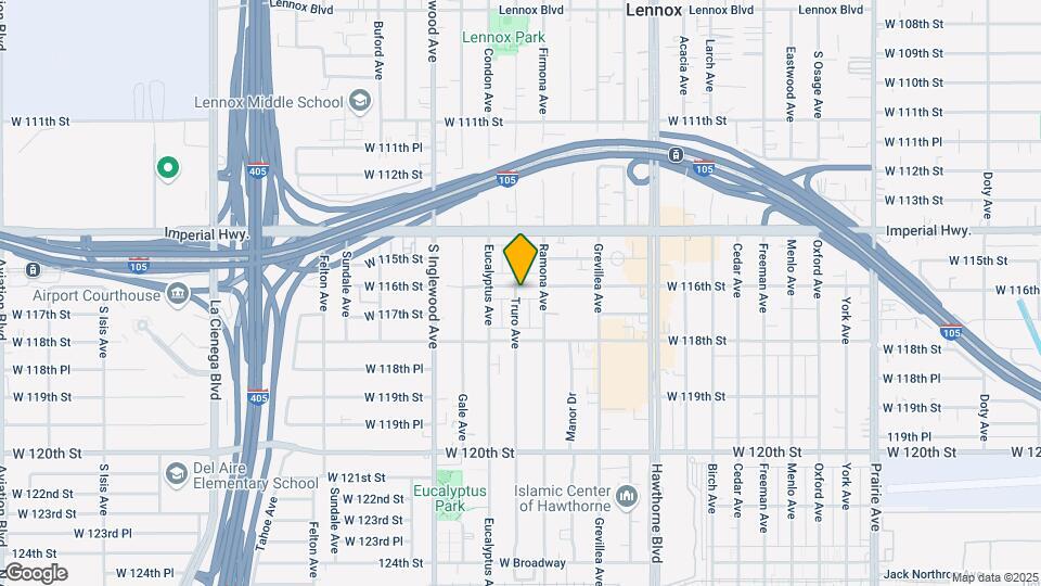 4644 W 116th St Map and Location Details