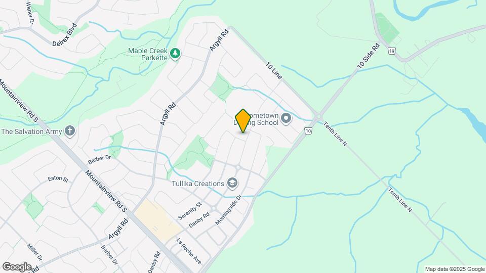 254 Niagara Trail Map and Location Details