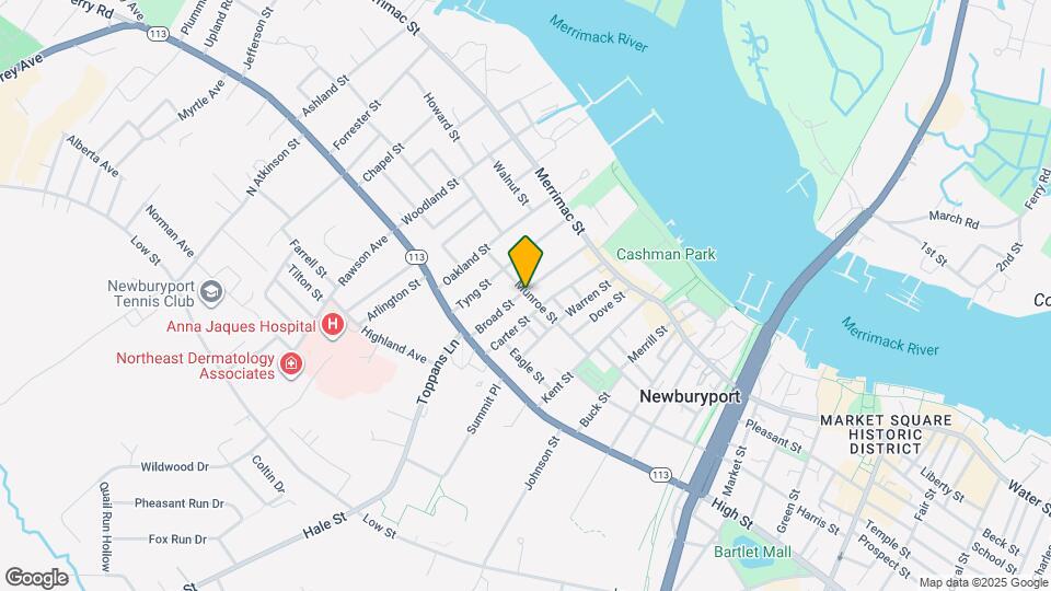 35 Broad St Map and Location Details