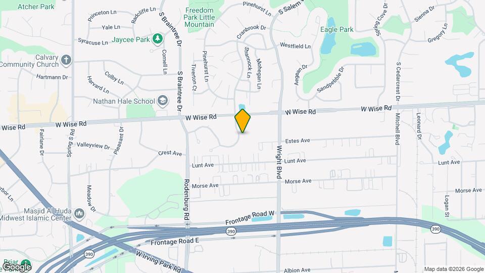 1237 Cranbrook Dr Map and Location Details
