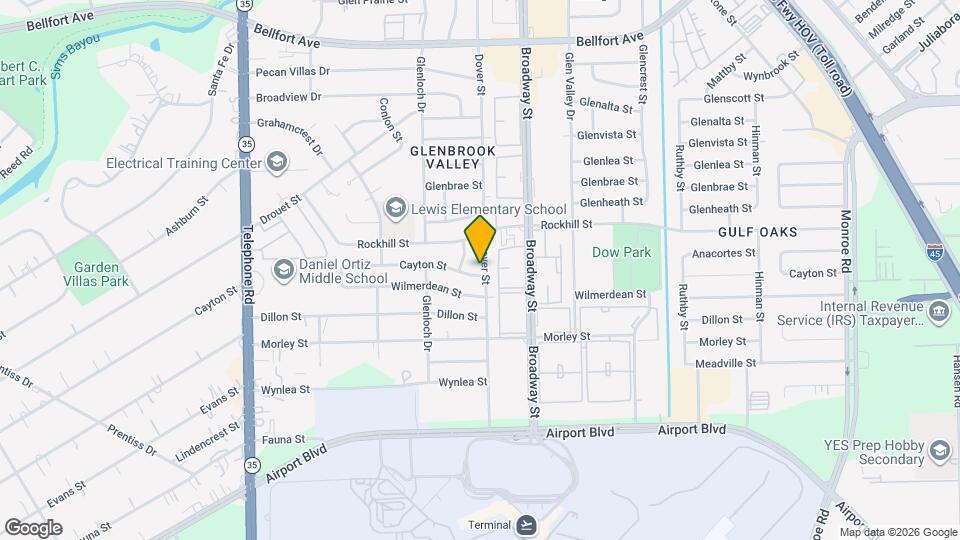 7751 Cayton St Map and Location Details