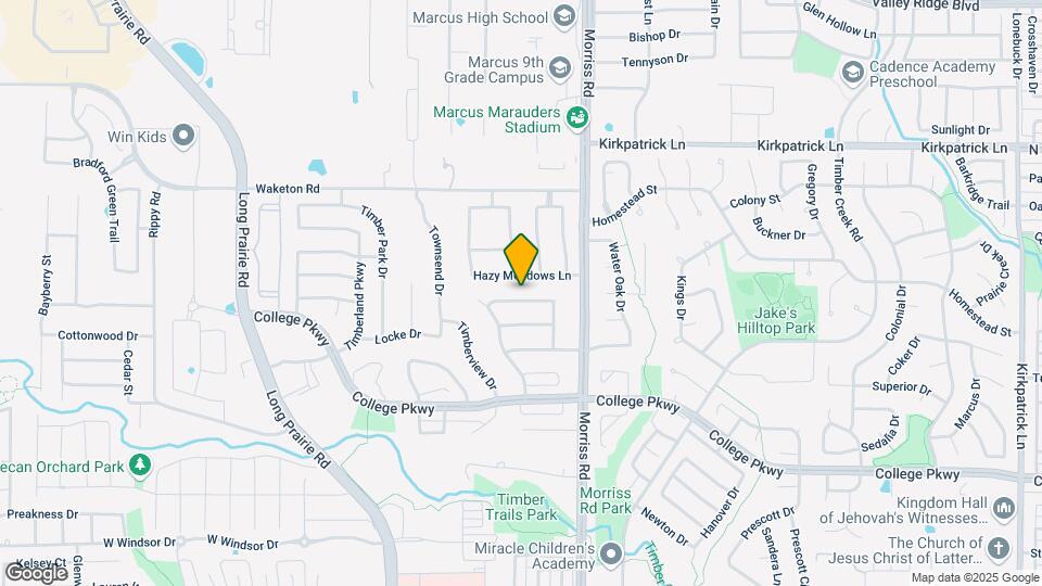 2232 Timberglen Dr Map and Location Details